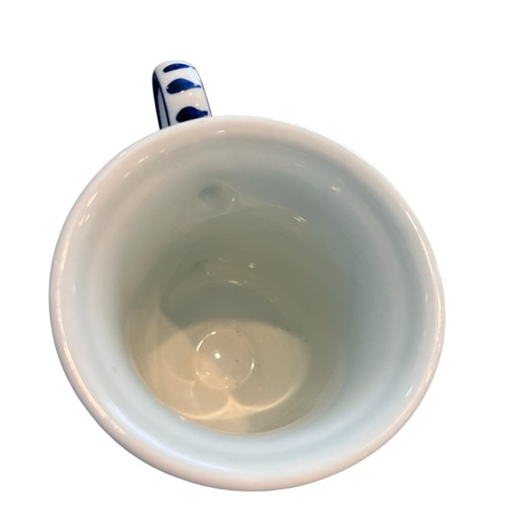 Delft Holland Blue White Footed Coffee Jug - Picture 4 of 8